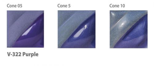 AMACO Velvet Underglaze V-322 - Purple - 2 fluid oz.